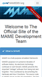 Mobile Screenshot of mame.net