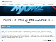 Tablet Screenshot of mame.net